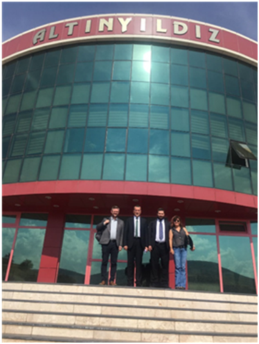Derby colleagues at Nevsehir University