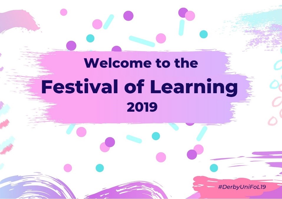 Festival of Learning Welcome Sign