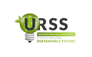 URSS Logo. Reads 'URSS Imagination and Innovation. Research for a more sustainable future.